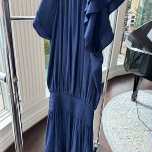 Elegant Navy Blue Dress